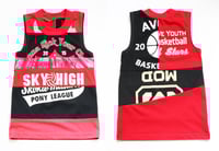 Image 5 of graphic patchwork mix all gender tee top shirt boys girls kids child tshirt tank top sleeveless
