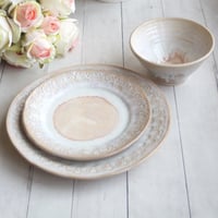 Image 2 of 12 Place Dinnerware Set for Tara, Handcrafted Custom Made Dinnerware Set