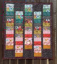 Image 3 of RAISED BEDS Quilt Pattern by Carrie-Along-Quilts 52" x 60" FQ Friendly