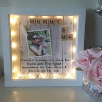 Image 2 of Personalised Mummy Frame,Mum Gift,Mum Frame, Mothers Day Gift,New Mum Gift,Mummy Scrabble Frame