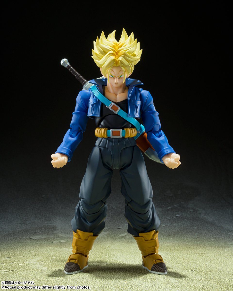 Dragon Ball Z Super Saiyan Trunks The Boy from the Future S.H.Figuarts Action Figure 2024 Reissue
