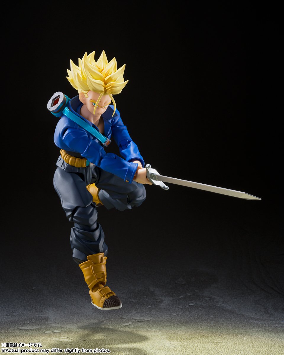 Dragon Ball Z Super Saiyan Trunks The Boy from the Future S.H.Figuarts Action Figure 2024 Reissue