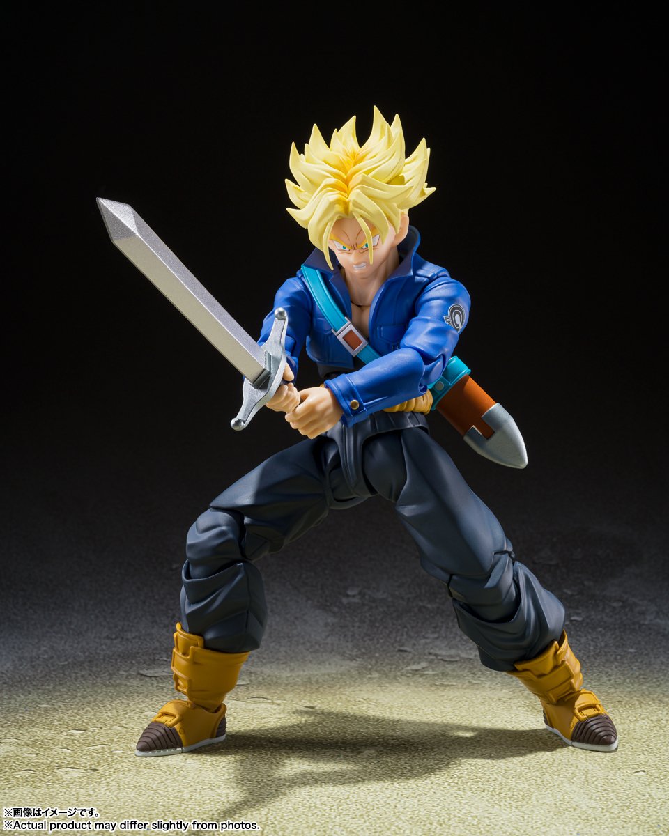 Dragon Ball Z Super Saiyan Trunks The Boy from the Future S.H.Figuarts Action Figure 2024 Reissue
