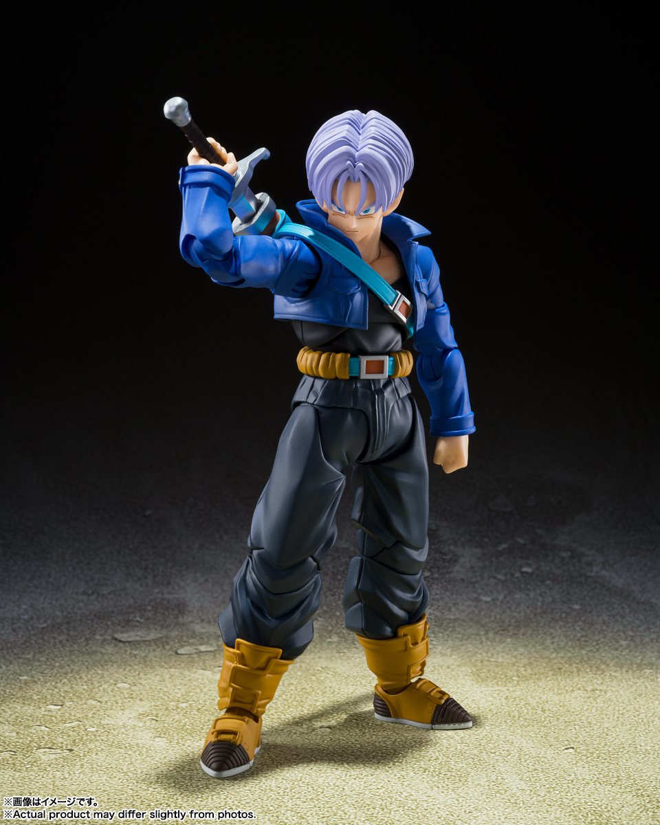 Dragon Ball Z Super Saiyan Trunks The Boy from the Future S.H.Figuarts Action Figure 2024 Reissue