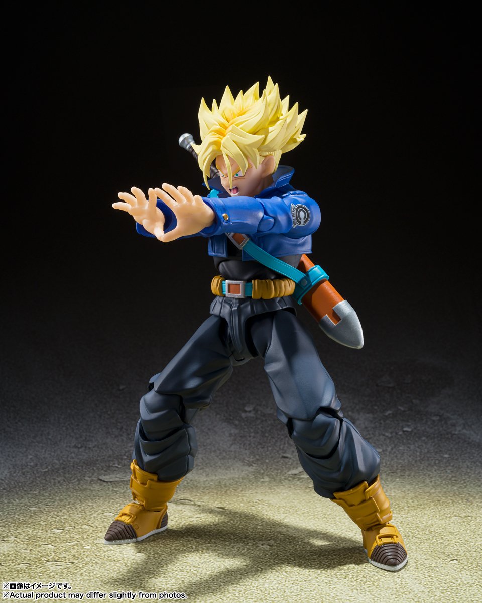 Dragon Ball Z Super Saiyan Trunks The Boy from the Future S.H.Figuarts Action Figure 2024 Reissue