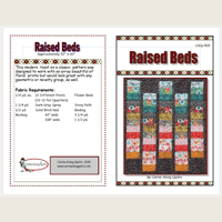 Image 6 of RAISED BEDS Quilt Pattern 52" x 60" by Carrie-Along-Quilts