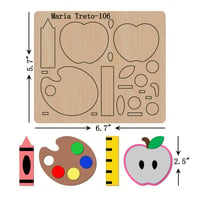 Image 5 of Back To School Collection Die-Cuts