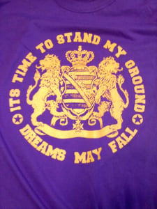 Image of Stand Your Ground T-Shirt - Purple