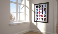 Image 2 of Blackburn Rovers Legends Shirts, Pennodraws Art Print