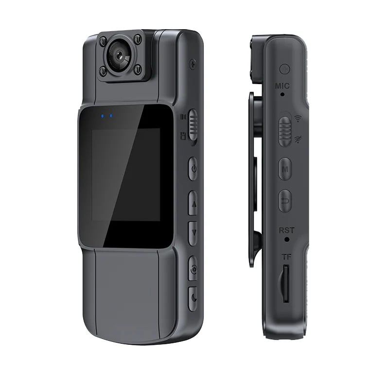 1080P HD Mini Camera - Portable BodyCam with Night Vision