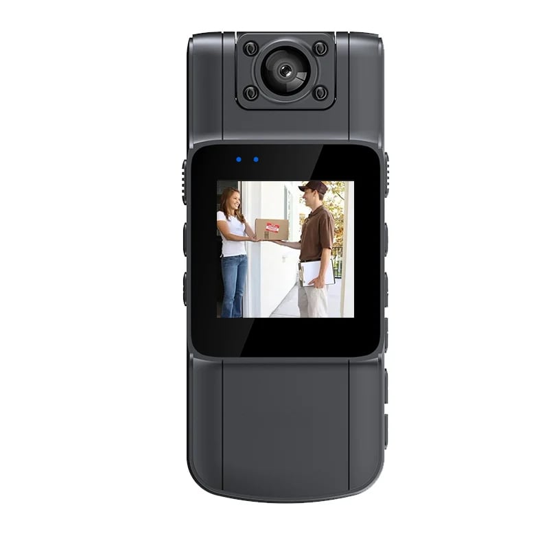1080P HD Mini Camera - Portable BodyCam with Night Vision
