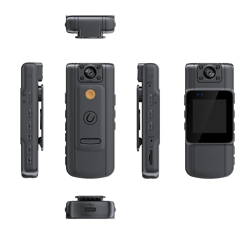 1080P HD Mini Camera - Portable BodyCam with Night Vision