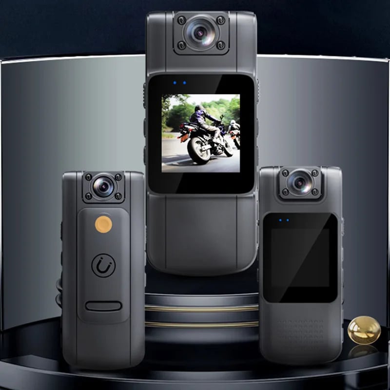 1080P HD Mini Camera - Portable BodyCam with Night Vision