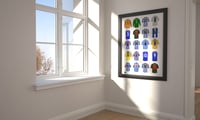 Image 2 of Sheffield Wednesday Legends Shirts, Pennodraws Art Print