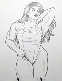 Image 2 of She-Hulk - Original Art - Pencil Sketch