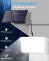 172LED Solar Light Outdoor Waterproof Motion Sensor Floodlight with Remote Control
