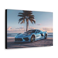 Image 1 of Corvette C8 Beachfront Canvas