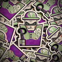 Image 1 of The Riddler Sticker | Magnet