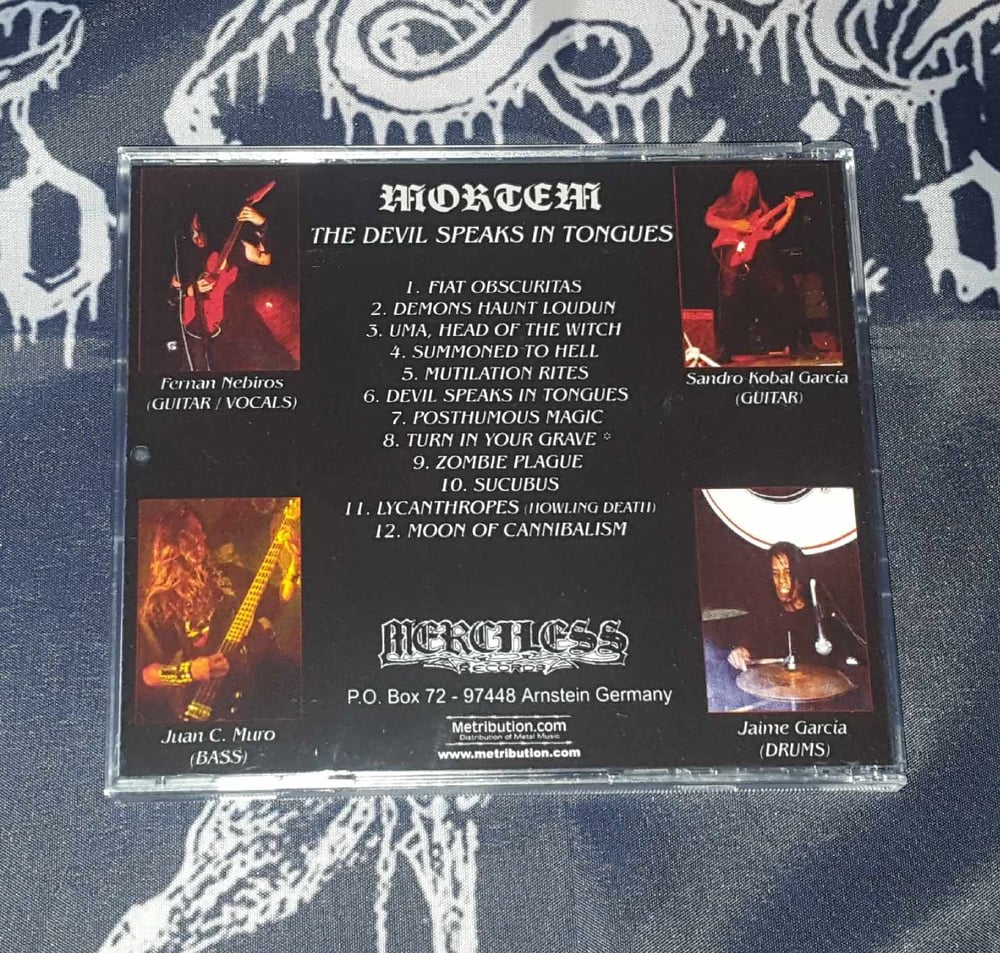 Mortem - The Devil Speaks in Tongues - CD