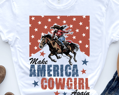 Image of MAKE AMERICA COWGIRL AGAIN