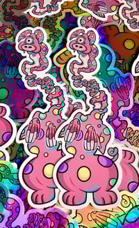 Image 1 of Twisted Pig Sticker