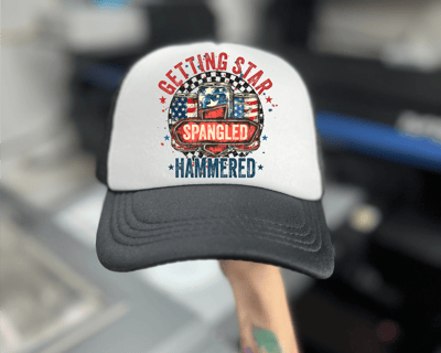 Image of STAR SPANGLED HAMMERED TRUCKER