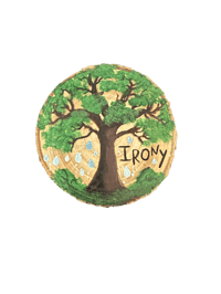 Image 1 of Irony Wood Magnet