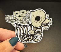 Image 2 of Skelly Duck Sticker