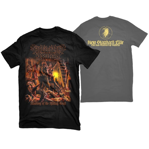 Image of SANGUINARY VERDICT "MASTERY OF THE KILLING CRAFT" T-SHIRT