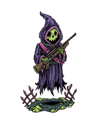 Death With Rifle 8"x10" Print