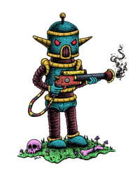 Killer Robot 8"x10" Print
