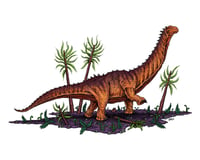 Alamosaurus 8"x10" print