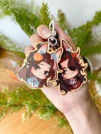 Image 1 of Danmei Keychains - Ferret and Fox