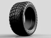 Image 2 of 1/64 scale 8mm Off Road Tires Falken Wildpeak - Plastic