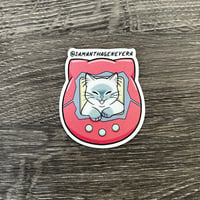 TAMAGOTCHI KITTY STICKER