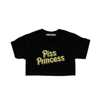 Image 1 of PISS PRINCESS CROPPED TOP