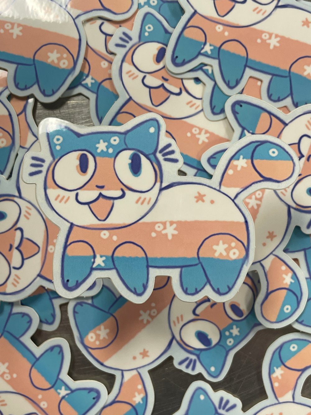 Pride Kitty Stickers