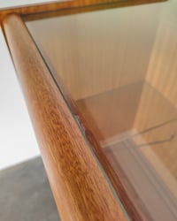 Image 14 of John Keal for Brown Saltman Mahogany Hutch Display Cabinet 