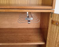 Image 12 of John Keal for Brown Saltman Mahogany Hutch Display Cabinet 