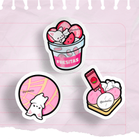 Fresas de Mexico Kawaii