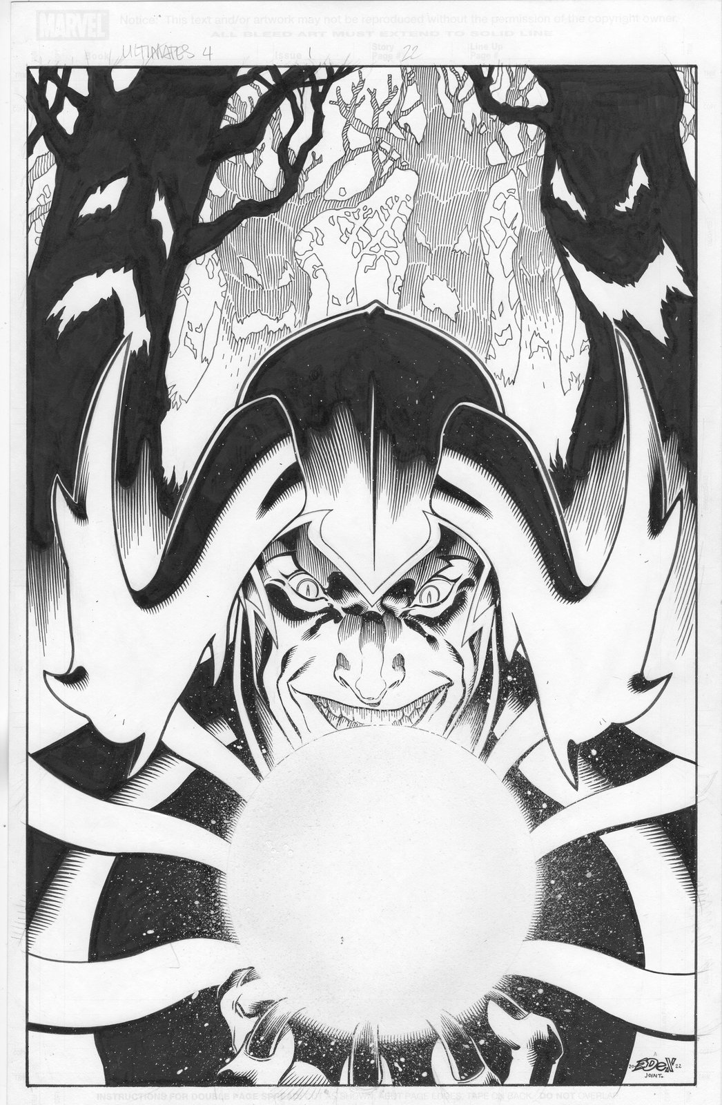 Image of Unpublished Loki Spread.