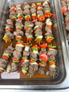 Beef kebabs