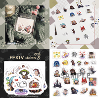 [FF14 FFXIV] Sticker pack (26pcs)