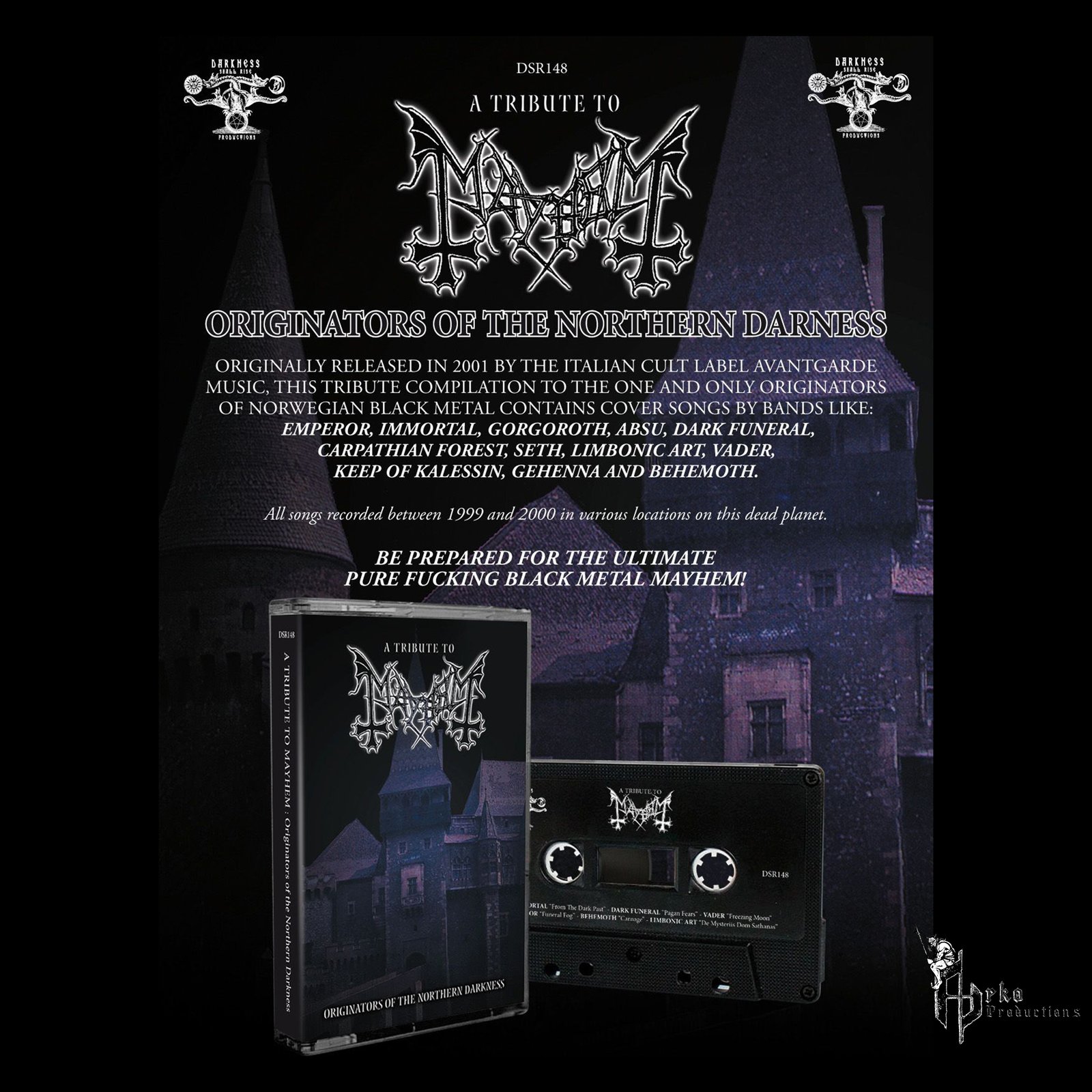 A Tribute To Mayhem – Originators Of The Northern Darkness
