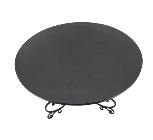 Image of French Garden Table BLACK