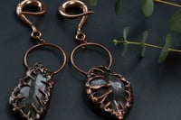 Image 2 of Ear Weights ‘Pretty Poison’ - Ear Hangers - Copper - Stainless Steel - Stretched Ears