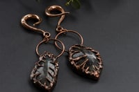Image 3 of Ear Weights ‘Pretty Poison’ - Ear Hangers - Copper - Stainless Steel - Stretched Ears