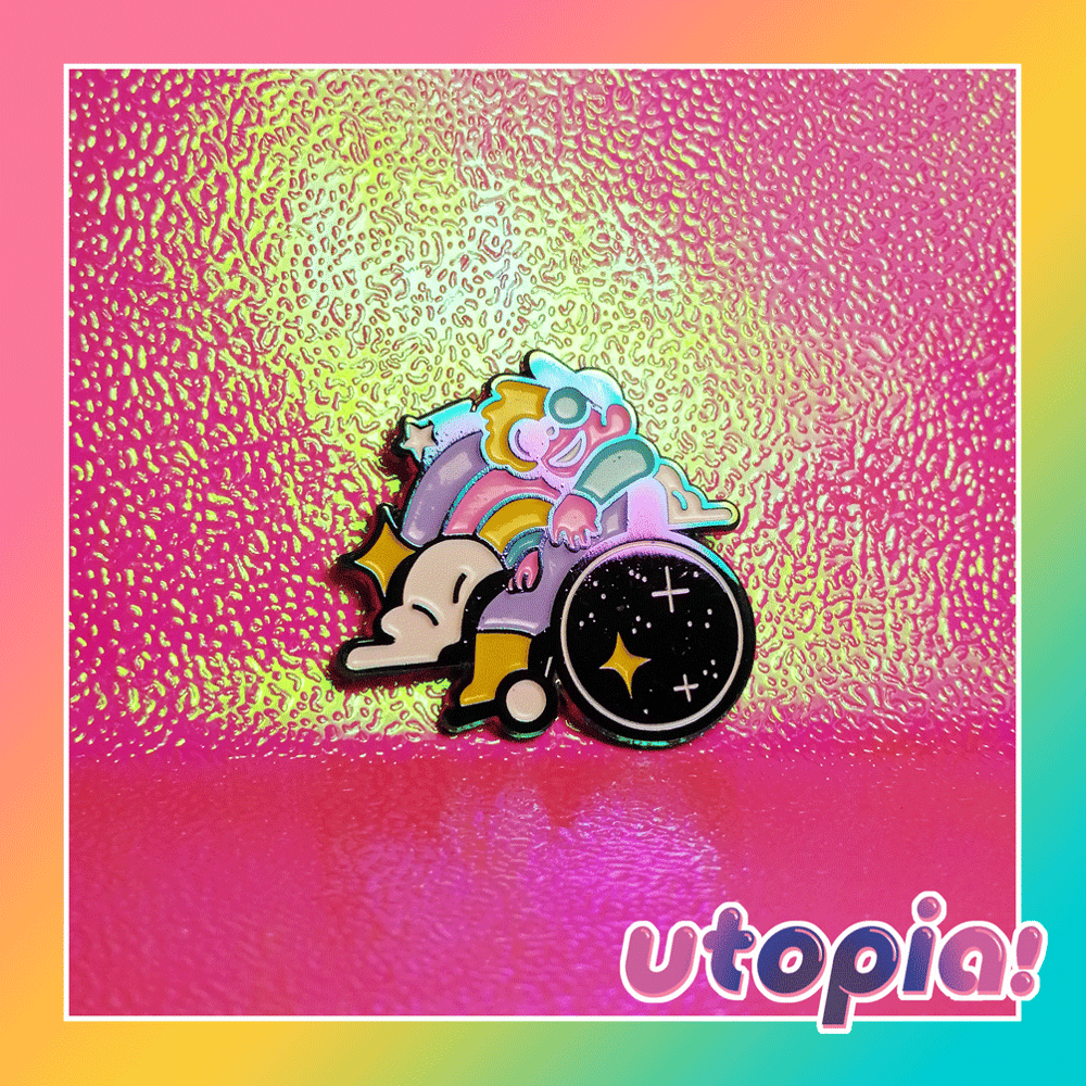 'Utopia!' pride pins series