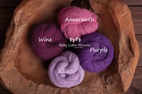 Image 7 of Newborn knitted wrap