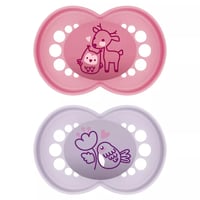 Mam Original Soother 6+ Months - Pink / Lilac